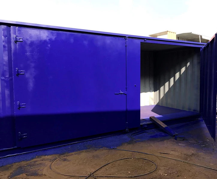 Containers-with-Side-Doors-in-blue-door-open