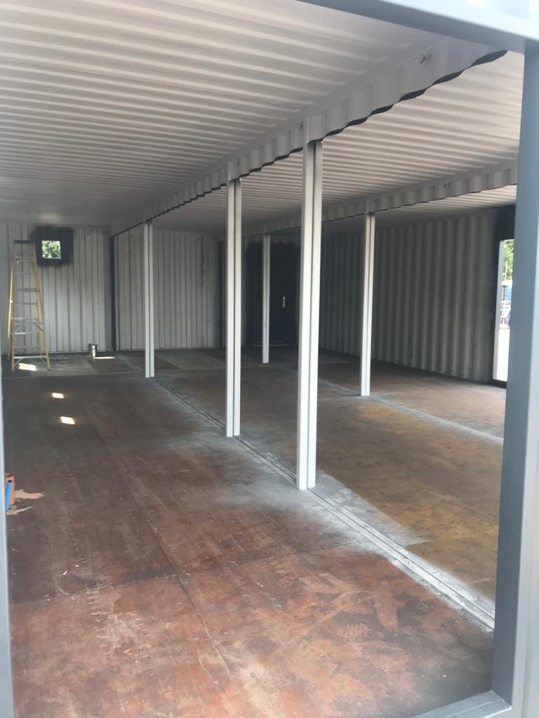 3-x-40ft-Container-Conversion-Inside-in-Base-Coat